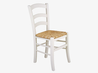White dining chair