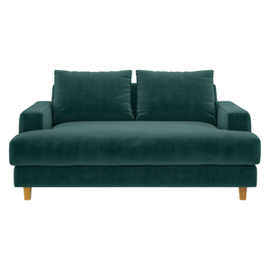 Wiltons Emerald Green Velvet 2 Seater