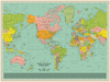 World Song Map 60 X 80Cm Classic Edition Song Map Print By Dorothy