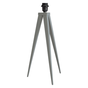 YvesBaseGreyMetalTableLampBase