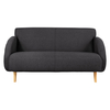 Zaylee Grey Fabric 2 Seater Sofa