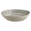 Zea Multi-coloured patterned pasta bowl D22cm