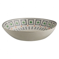 Zea Multi-coloured patterned pasta bowl D22cm