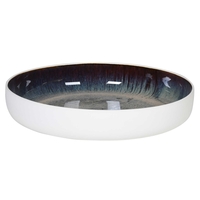 Agate Dish,  Blue and White