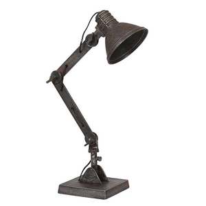 Altair Industrial Desk Lamp,  Brown