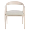 Amelia Dining Armchair,  Pale Ash