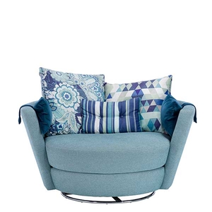 Aragon Swivel Armchair,  with speakers and Bluetooth