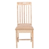 Austen High Back Dining Chair Fabric Seat