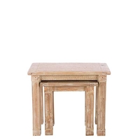 Austen Reclaimed Wood Nest of 2 Tables