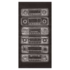 Barry Goodman Radio Stack Canvas,  Black
