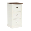 Berkshire Reclaimed Wood 3 Drawer Filing Cabinet