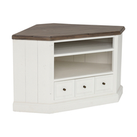 Berkshire Reclaimed Wood Low Corner TV Cabinet