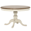 Carisbrooke Round Dining Table,  Stucco White