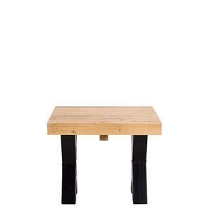 Carolina X Leg Lamp Table,  Reclaimed