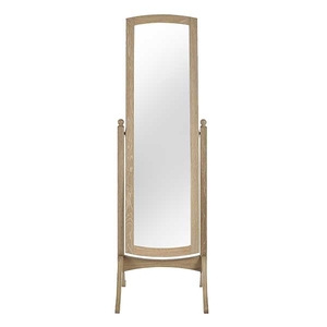 Charente Cheval Mirror,  Chalk Oak