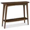 Charlbury - Console Table with Shelf (Walnut)