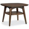 Charlbury - Lamp Table With Shelf (Walnut)