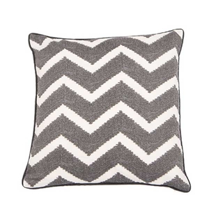 Chevron Slate Cushion