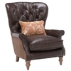 Crofter Wing Chair,  Patina Dark Brown