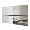 Deseo Sliding Door Wardrobe with Mirror Finish
