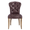 Drake Leather Dining Chair,  Riders Gunmetal