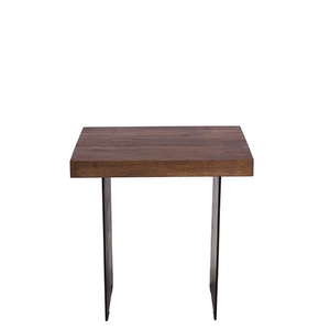 Enzo End Table,  Mid Oak