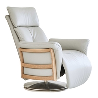 Ercol Ginosa Recliner Chair,  Leather