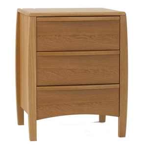 Ercol Savona - 3 Drawer Bedside Cabinet