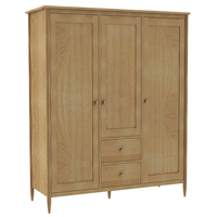 Ercol Teramo 3 Door Wardrobe,  Oak