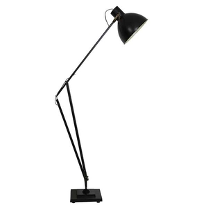 Ewout Floor Lamp,  Black and Bronze