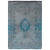 Fading World Grey Turquoise Rug