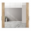 Felda 2 Door Wardrobe Wild oak nature Mirror