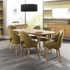 Festival - Extending Dining Table 6 Upholstered Chairs