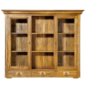 Flagstone - Glazed Top for 3 Door Sideboard