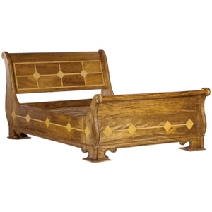 Flagstone - Sleigh Bedframe