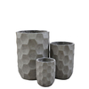 Geradis Set of 3 Pots,  Concrete
