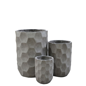 Geradis Set of 3 Pots,  Concrete
