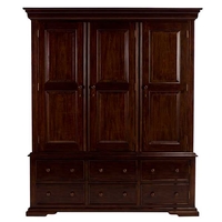 Grosvenor - 3 Doorfrasl;4 Drawer Wardrobe