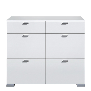Halver 6 Drawer Chest White