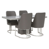 Hermia Dining Table and 4 Rosalind Chairs