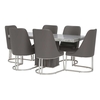Hermia Dining Table and 6 Rosalind Chairs
