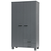 Herriot Wardrobe,  Steel Grey