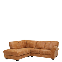 Houston LHF Corner Sofa,  Aniline Leather