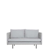 Ibis 2 Seater Sofa,  Light Grey