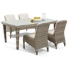 Ibiza - Rectangular Table 4 Chairs