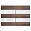 Inline - Wardrobe (Ash Dark White Glass)