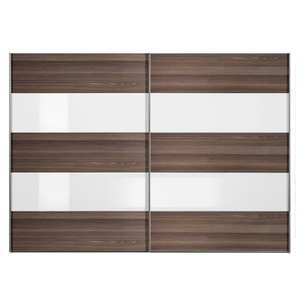Inline - Wardrobe (Ash Dark White Glass)