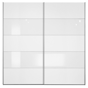 Inline - Wardrobe White Pure White Glass