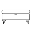 Isadora - Storage Stool