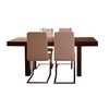 Kalia - 4-6 End Extension Table and 4 Prizzi Chairs